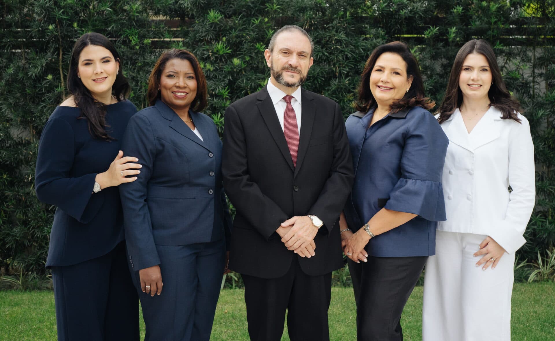 Equipo de Hahn Ceara reunido al aire libre